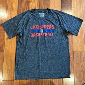 Los Angeles Clippers Adidas Climalite Shirt - Summer League Game Worn Shirt
